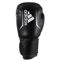 Adidas Boxhandschuhe "Speed 50" Schwarz-Weiß, 4 oz.