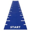 Sprint Tracks Kunstrasen-Laufbahn "Start & Finish" Blau, 10,00x2,00 m