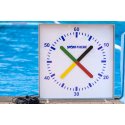 Sport-Thieme "Prima Super" Training Clock 67x67 cm, to be attached to wall