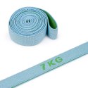 Sport-Thieme Elastisches Textil Powerband "Ring" 7 kg, Grau-Grün