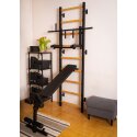 BenchK Ribbevæg Fitness-System "733" 713B, Sort