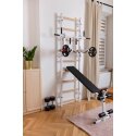 BenchK Sprossenwand Fitness-System "733" 733W, Weiß