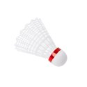 Sport-Thieme Badmintonbälle „FlashTwo“ Rot, Schnell, Weiß