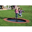 Hally-Gally Bodentrampolin "Saturnus" Schwarz, Rot-Braun