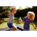 Eurotramp Børne-jordtrampolin "Playground" Firkantet springdug, Uden ekstra belægning