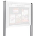 Schaar Design Standergarniture til Udstillingsvindue Til nedstøbning, 260 cm lang