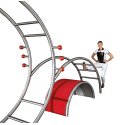 Stilum Fitness Outdoor-Fitnessgerät "Multifunktionstrainer"