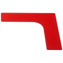 Sport-Thieme® Floor Markers Corner, 26 cm, Red