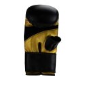 Super Pro Boxhandschuhe "Victor" Schwarz-Gold, XS