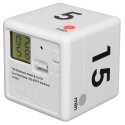 TFA Timer "Cube", digital Weiß