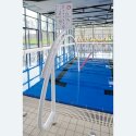 Sport-Thieme Durchschwimmbogen-Set mit Hinweisschild Mit Bodenhülse, ø 50 mm 