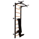 BenchK Sprossenwand Fitness-System "723" 732B, Schwarz