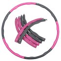 Sport-Thieme Fitnessreifen "Power Wave" 1,2 kg, Grau-Pink
