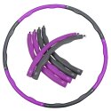 Sport-Thieme "Power Wave" Fitness Hoop 1.5 kg, Grey/purple
