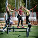 Kompan Outdoor-Fitness-Station "Balancierbalken"