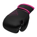 Adidas Boxhandschuhe "Hybrid 80" Schwarz-Pink, 8 oz.