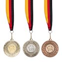 Teilnehmer Medaillen-Set "Sieger" Silber, Set mit 25 Medaillen, Set mit 25 Medaillen, Silber