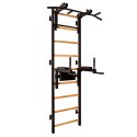 BenchK Sprossenwand Fitness-System "732" 732B, Schwarz