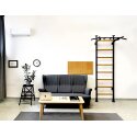 BenchK Sprossenwand Fitness-System "521B", mit fester Klimmzugstange