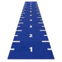 Sprint Tracks Sprintbahn "Numbered" Blau, 10,00x2,00 m