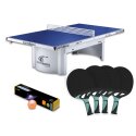 Cornilleau "PRO 510 Outdoor" Table Tennis Table Set Blue