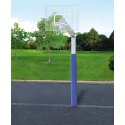 Sport-Thieme Basketballanlage
 "Fair Play Silent 2.0" mit Kettennetz Korb "Outdoor", 120x90 cm