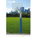 Sport-Thieme Basketballanlage
 "Fair Play Silent 2.0" mit Kettennetz Korb "Outdoor", 180x105 cm