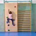 Sport-Thieme Kletterwand für Sprossenwand inkl. Klettergriff-Set "Kinder"