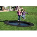 Hally-Gally Bodentrampolin "Saturnus" Schwarz, Schwarz