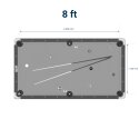 Sportime Billardbord "Galant Black Edition" 8 ft