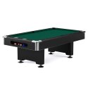 Automaten Hoffmann Billardbord "Club Pro III" 9 ft (Spillefelt 254x127 cm), Simonis 860, Gul-grøn