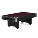 Automaten Hoffmann Billardtisch "Club Pro III" 7 ft (Spielfeld 198x99 cm), Simonis 860, Wine