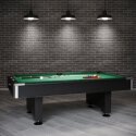 Automaten Hoffmann Billardtisch "Club Pro III" 7 ft (Spielfeld 198x99 cm), EuroSpeed, Grün