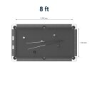 Automaten Hoffmann Billardbord "Club Pro III" 8 ft (Spillefelt 224x112 cm), EuroSpeed, Blå