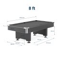 Automaten Hoffmann Billardbord "Club Pro III" 8 ft (Spillefelt 224x112 cm), EuroSpeed, Blå
