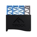Tirock Fingertrainer-Set "Ti-Hand" Medium, Blau/Grau