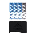 Tirock Fingertrainer-Set "Ti-Hand" Medium, Blau/Grau