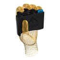 Tirock Fingertrainer-Set "Ti-Hand" Sehr stark, Schwarz/Blau