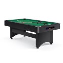 Sportime "Galant Black Edition" Pool Table Green, 7 ft