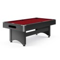 Sportime "Galant Black Edition" Pool Table Red, 8 ft