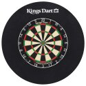 Kings Dart Dart-Set "Profi" Professional HD (Zahlenring Kunststoff), Schwarz