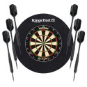 Kings Dart Dart-Set "Two Winmau Dartboard Blade 6" Schwarz