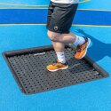 Eurotramp Bodentrampolin Kids Tramp "Playground Mini" Sprungtuch eckig, Mit PlayPro Anschluss-/Abschlusslippe, Ohne Zusatzbeschichtung