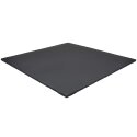 Sport-Thieme Sportsgulv "Connect" 100x100x2 cm, Midterstykke, Pure Black