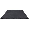 Sport-Thieme Sportsgulv "Connect" 100x100x2 cm, Midterstykke, Pure Black