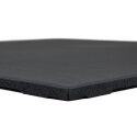 Sport-Thieme Sportsgulv "Connect" 100x100x2 cm, Midterstykke, Pure Black