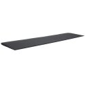 Sport-Thieme Sportsgulv "Connect" 100x25x2 cm, Randstykke, Pure Black