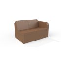Chatsworth møbler med vinyl betræk Lav ryg, 2er sofa V armlæn