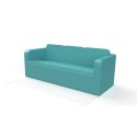 Chatsworth møbler med vinyl betræk Lav ryg, 3er sofa med armlæn