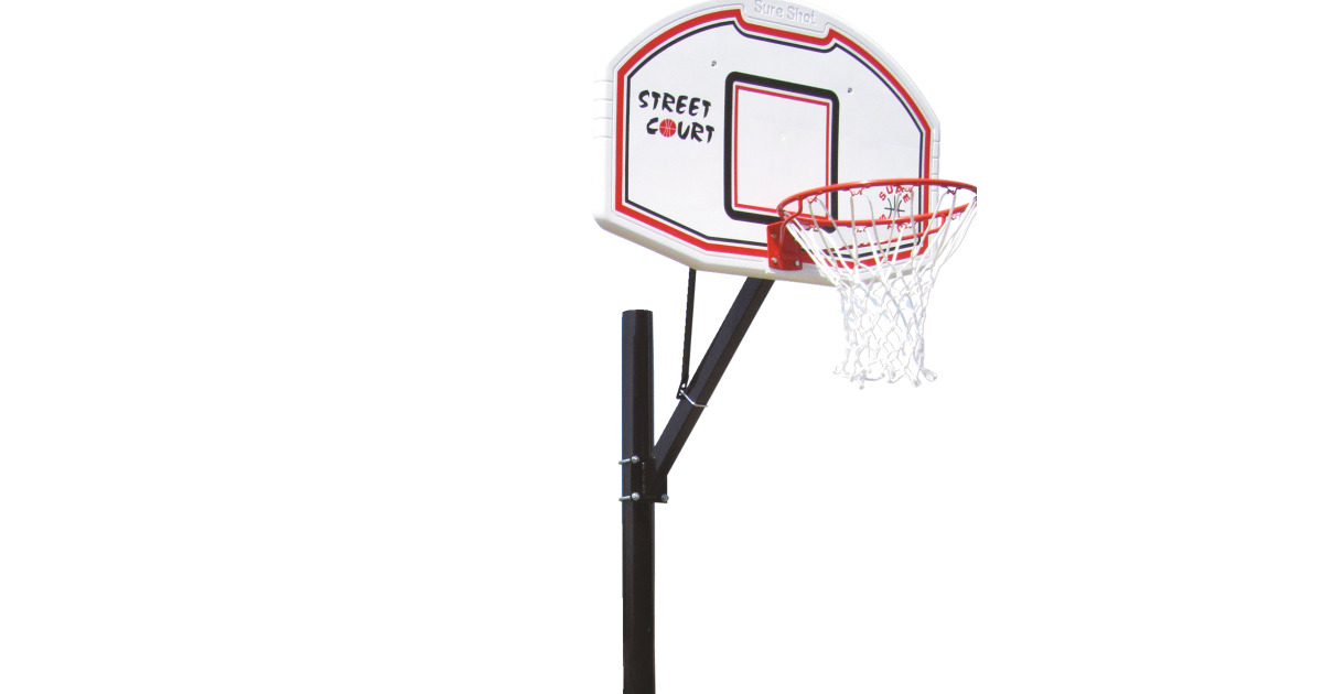 Basketballnetz für Basketballkorb Basketball Netz gute QUALITÄT 40 cm weiß 